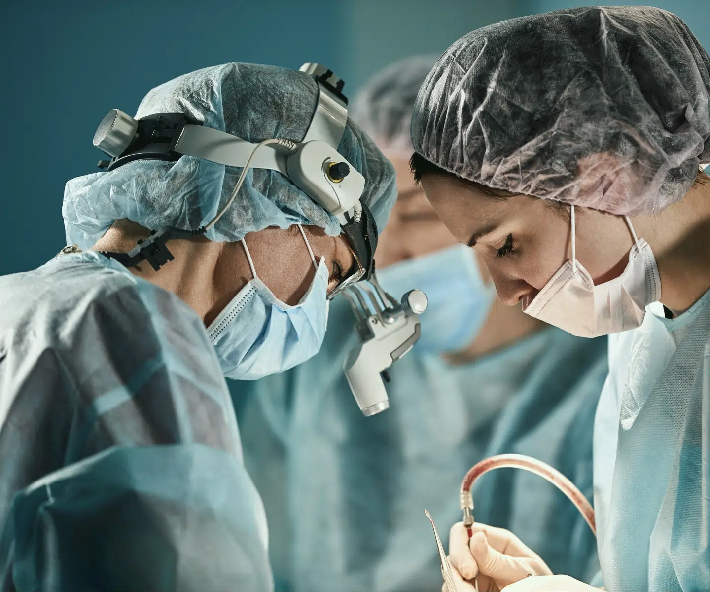 Chirurgiens en intervention, cryoneurolyse de la coccygodynie – IRMI